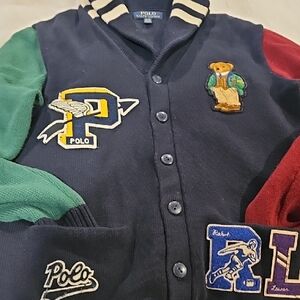 Polo by Ralph Lauren Kids' Navy and Multicolor Hoodie